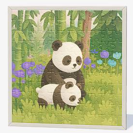 Hearttopia Puzzle Image - 29 Pandas and Bamboo..jpg