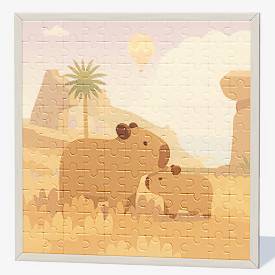 Heartopia Puzzle Image - 30 Bumping Capybaras.