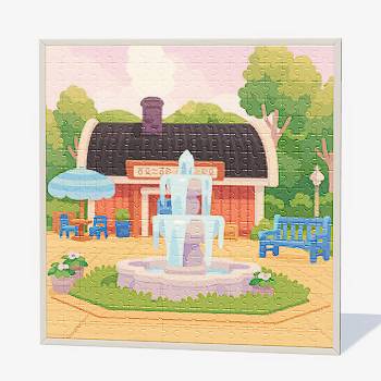 Heartopia Puzzle Image - 39 Fishing Village Fountain.