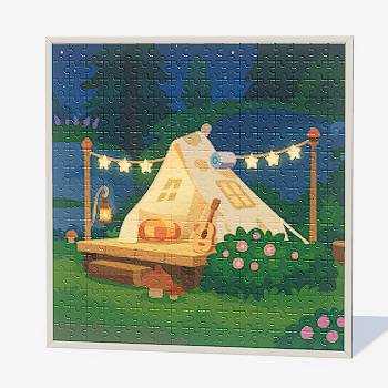 Hartopia Puzzle Image - 43 Woodland Night Camping.