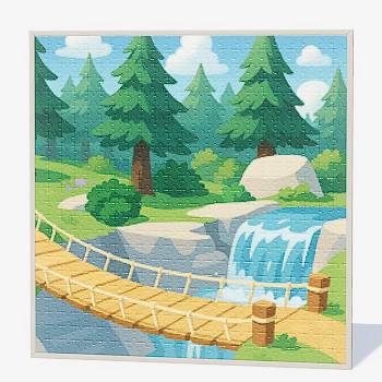Hartopia Puzzle Image - 53 Forest Suspension Bridge.
