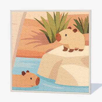 Hartopia Puzzle Image - 61 Crossing Paths.