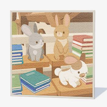 Heartopia Puzzle Image - 64 Bookworm Bunny.