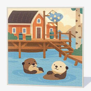 Heartopia Puzzle Image - 70 Sea Otter's Pier Gaze.