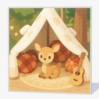 Hartopia Puzzle Image - 75 innocent deer.