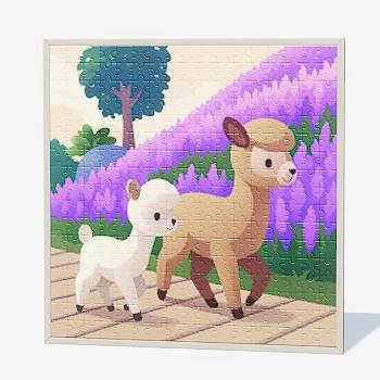 Heartopia Puzzle Image - 79 Alpaca Stroll.