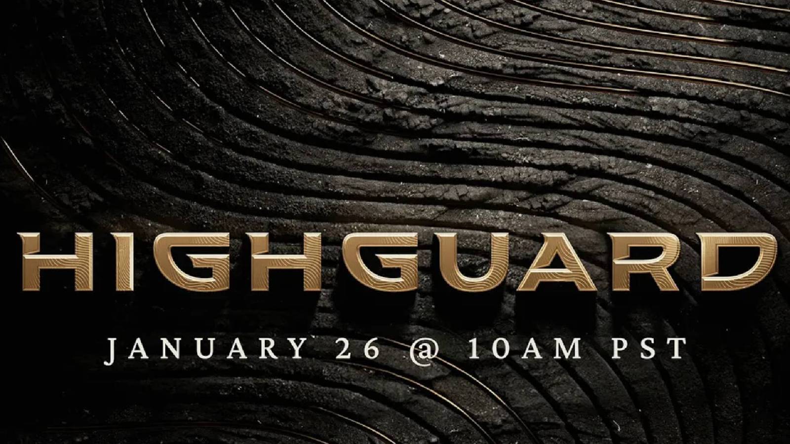 Highguard reveal trailer pending.