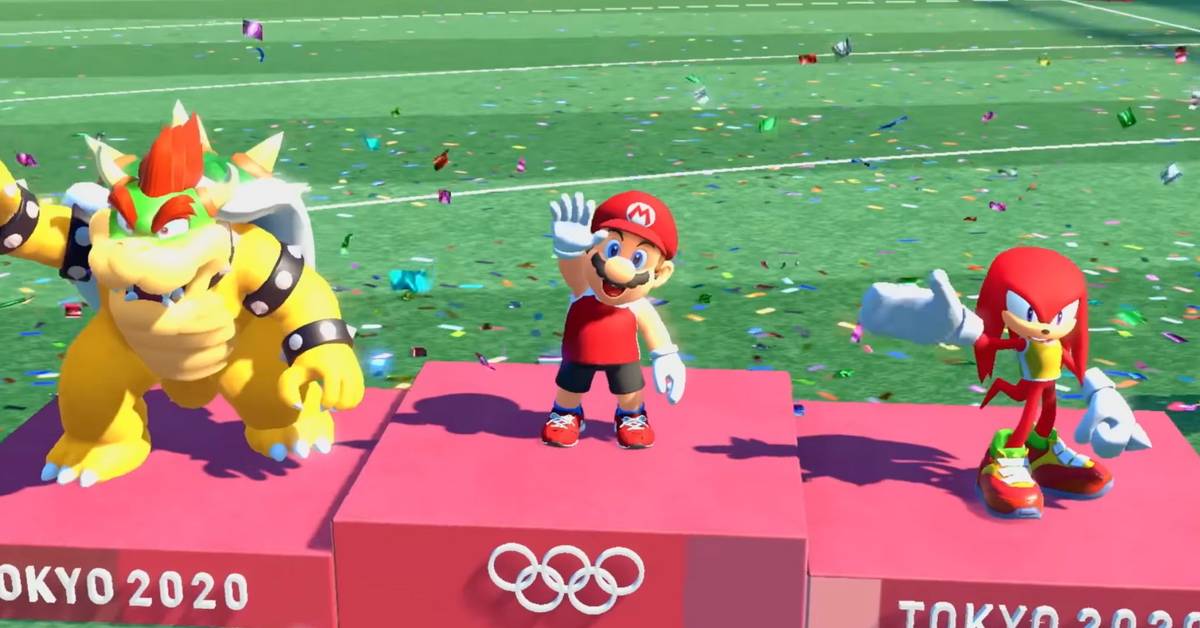 thegamer.com - George Foster - Sega Dev Claims Nintendo Demanded Mario Be In Front Of Sonic In The Olympic Games Cover Art