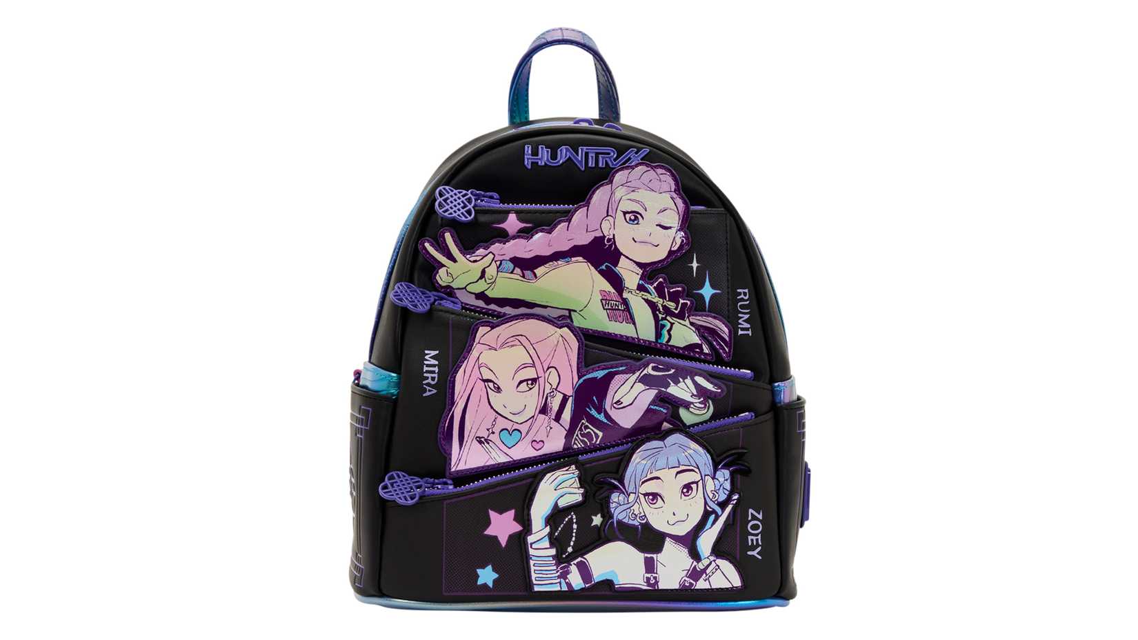 huntrix kpop demon hunters loungefly backpack.