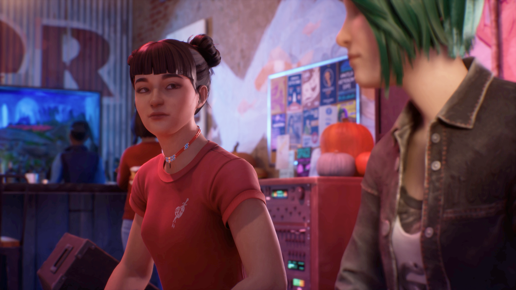 Chloe has a conversation with Amanda in Life is Strange: Reunion.