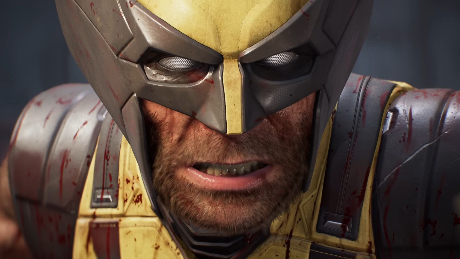 A close up of Wolverine