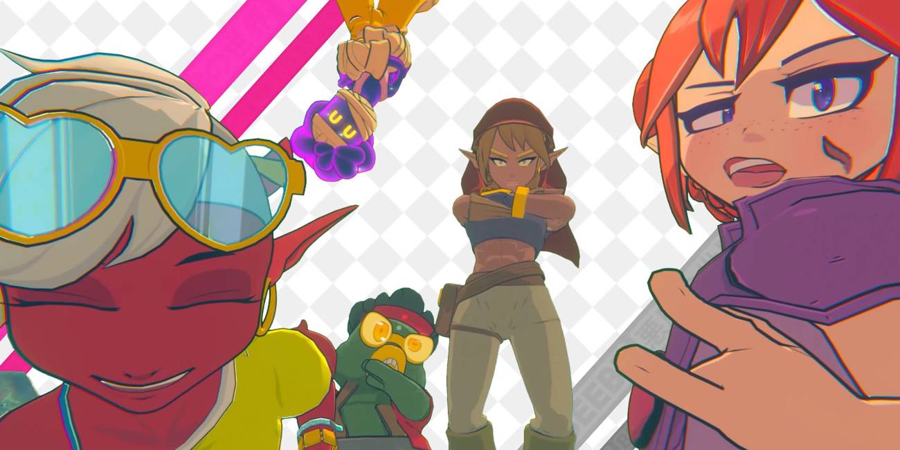 Beebz, Luci, Runa, Midgi, and DK in Demon Tides.