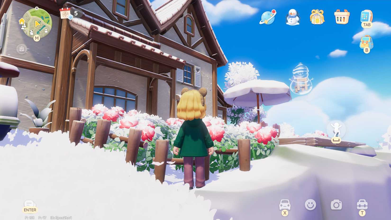 Heartpia's Egg Hunt Bubble.