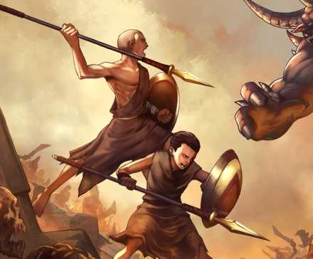 God of War: Son of Sparta Key Art
