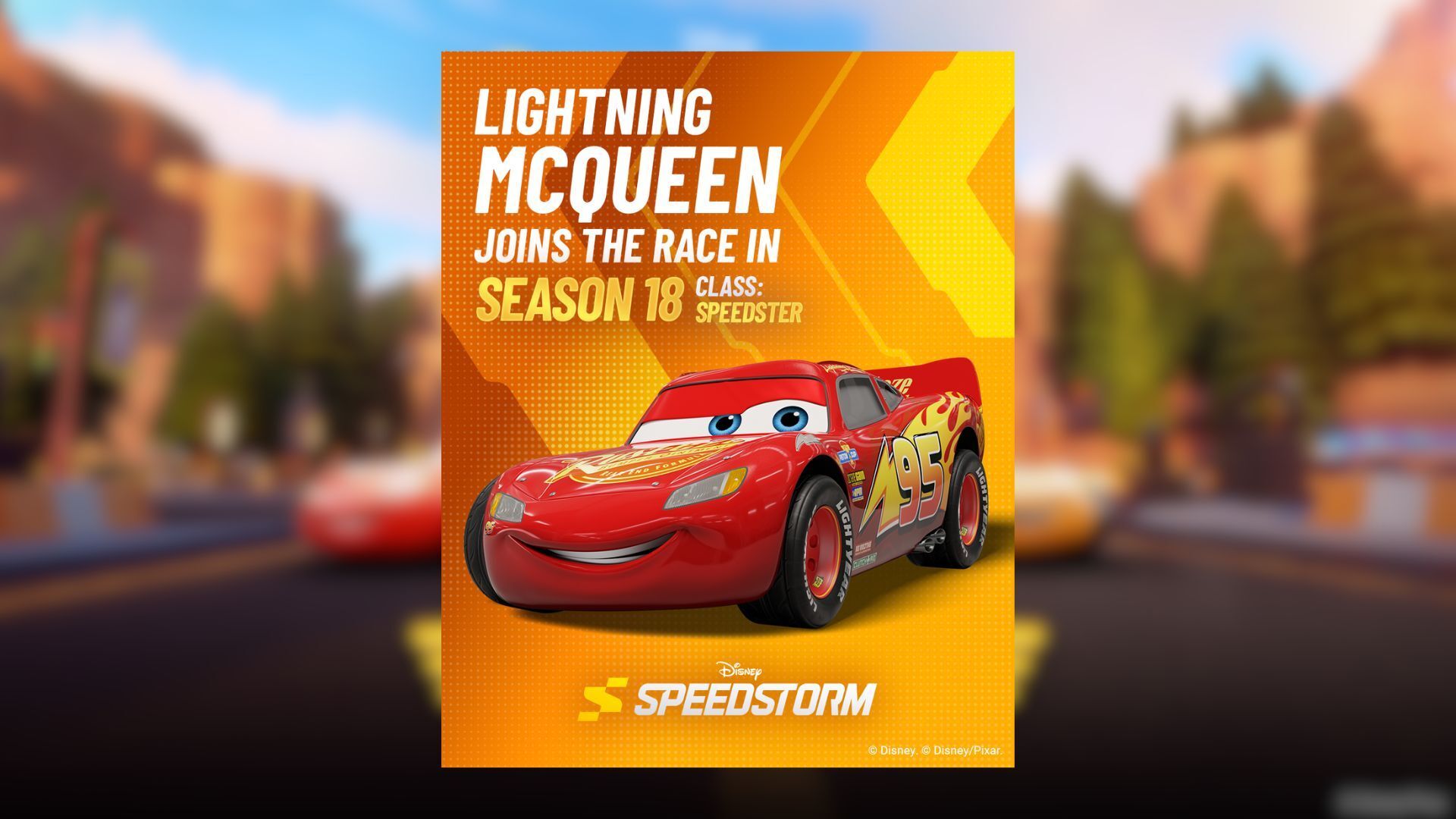 Lightning McQueen Joins Disney Speedstorm for New Season