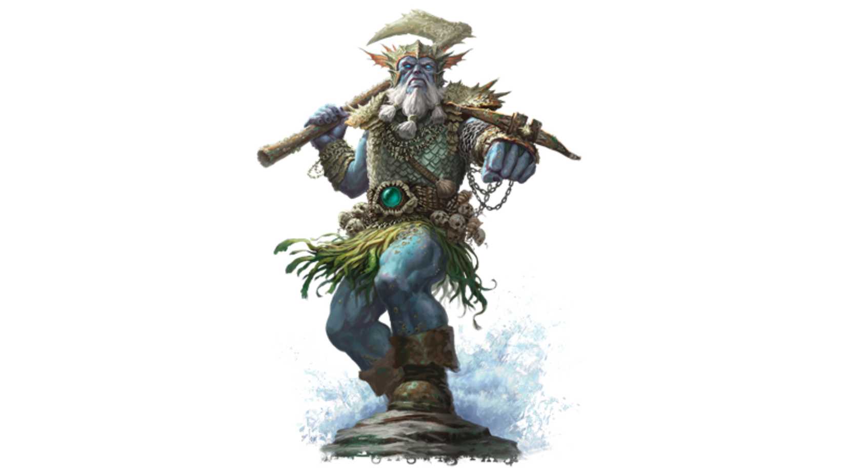 Frost Giant of Evil Water armored and waiting in DND.