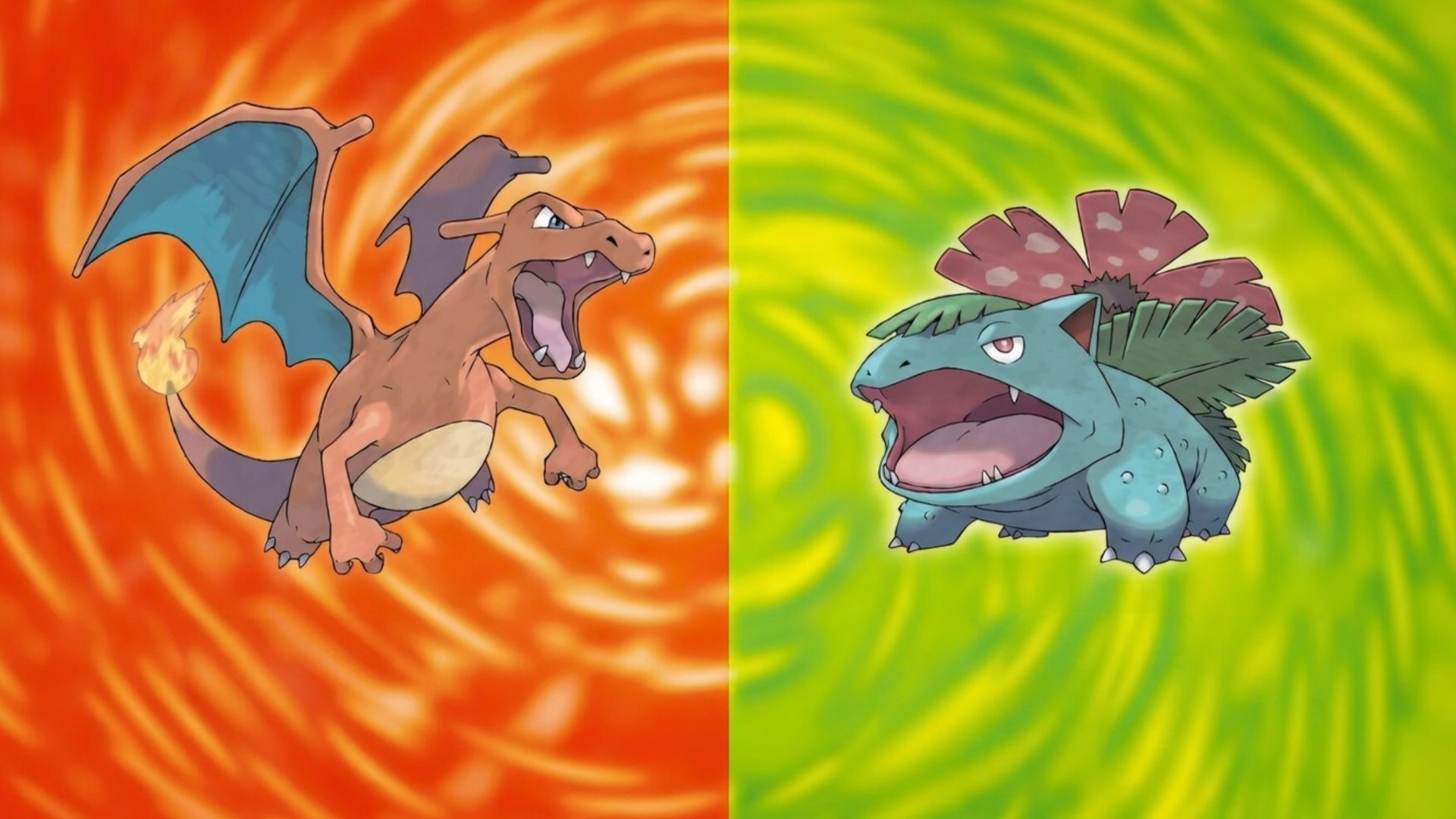 Pokemon LeafGreen and FireRed Key Art