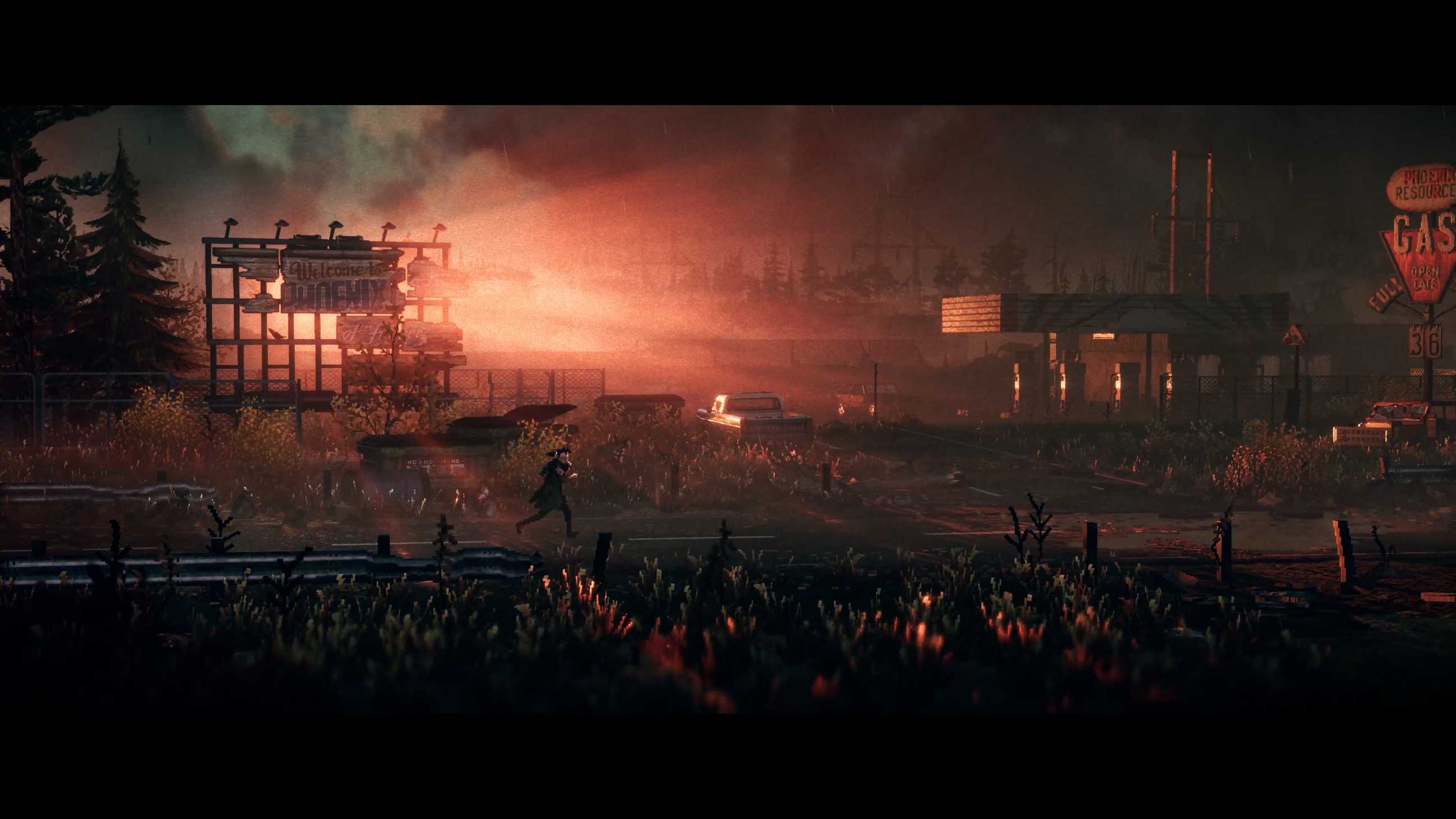 Reach running through the field on the substitute.