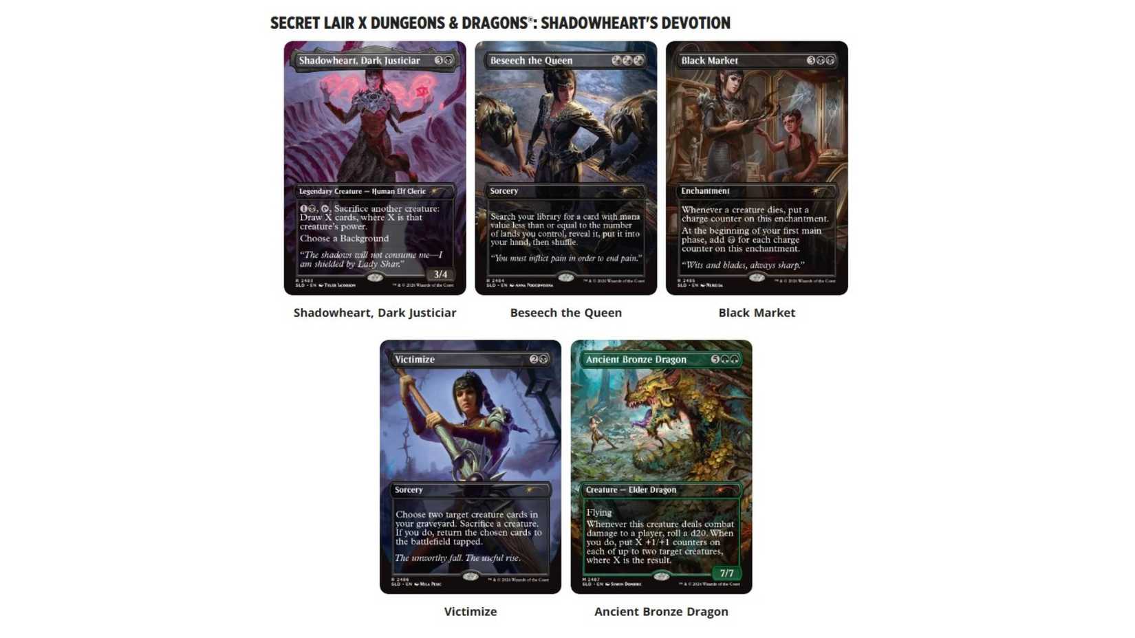 Shadowheart's Devotion Baldur's Gate 3 Magic: The Gathering Secret Hideout Drop.