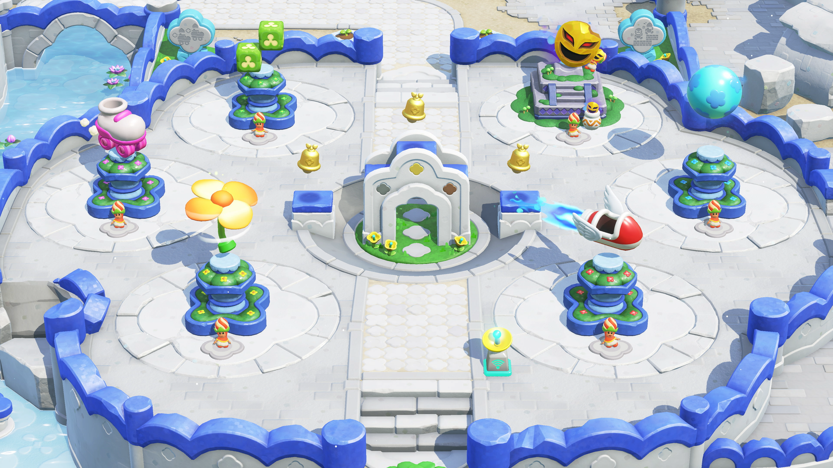 New multiplayer square in Super Mario Bros. Wonder: Nintendo Switch 2 Edition. 