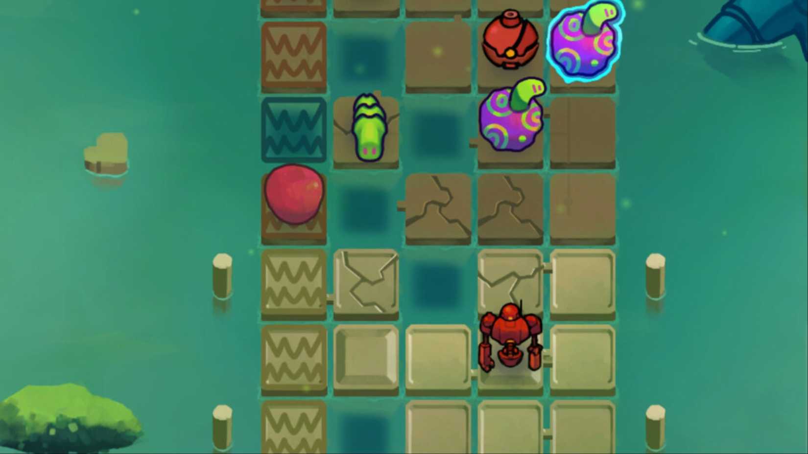 This is an overview of the Battle Grid for StarVaders.