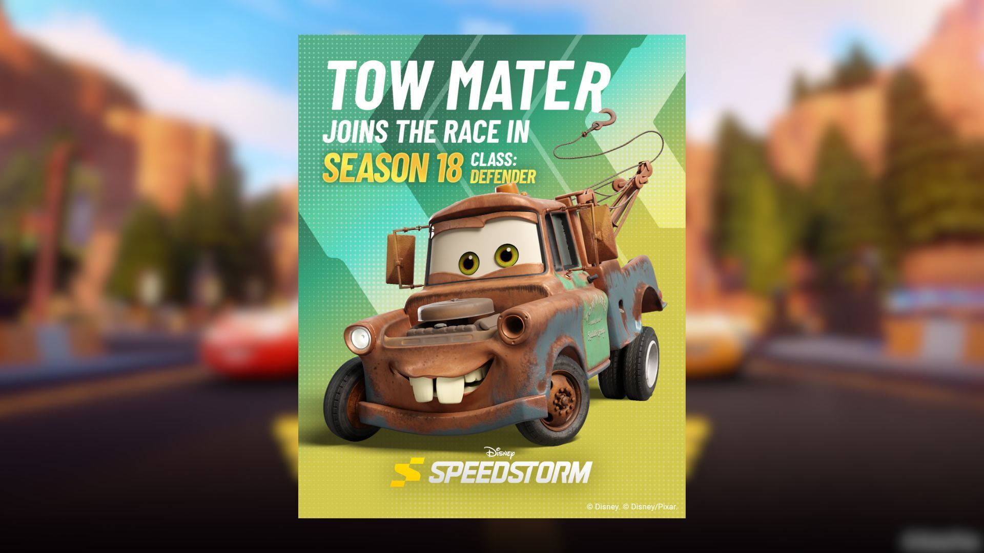 Lightning McQueen Joins Disney Speedstorm for New Season