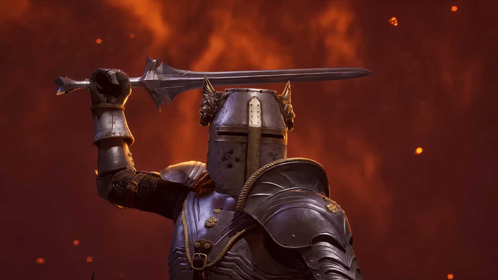 armored character swinging a short sword in The Elder Scrolls 4: Oblivion Remastered.