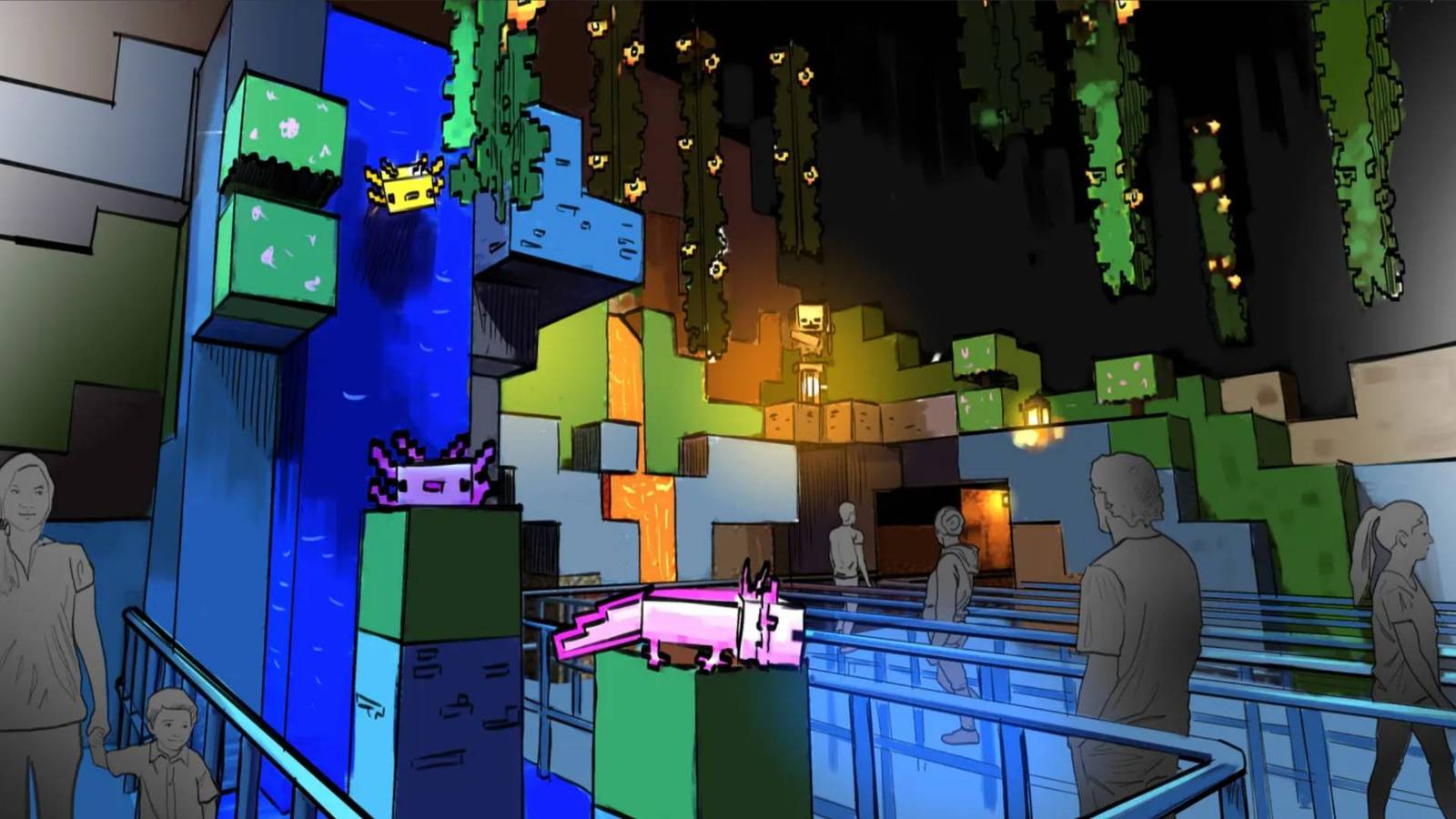 Minecraft World Theme Park Announced for 2027 Opening in London Minecraft World Theme Park Announced for 2027 Opening in London