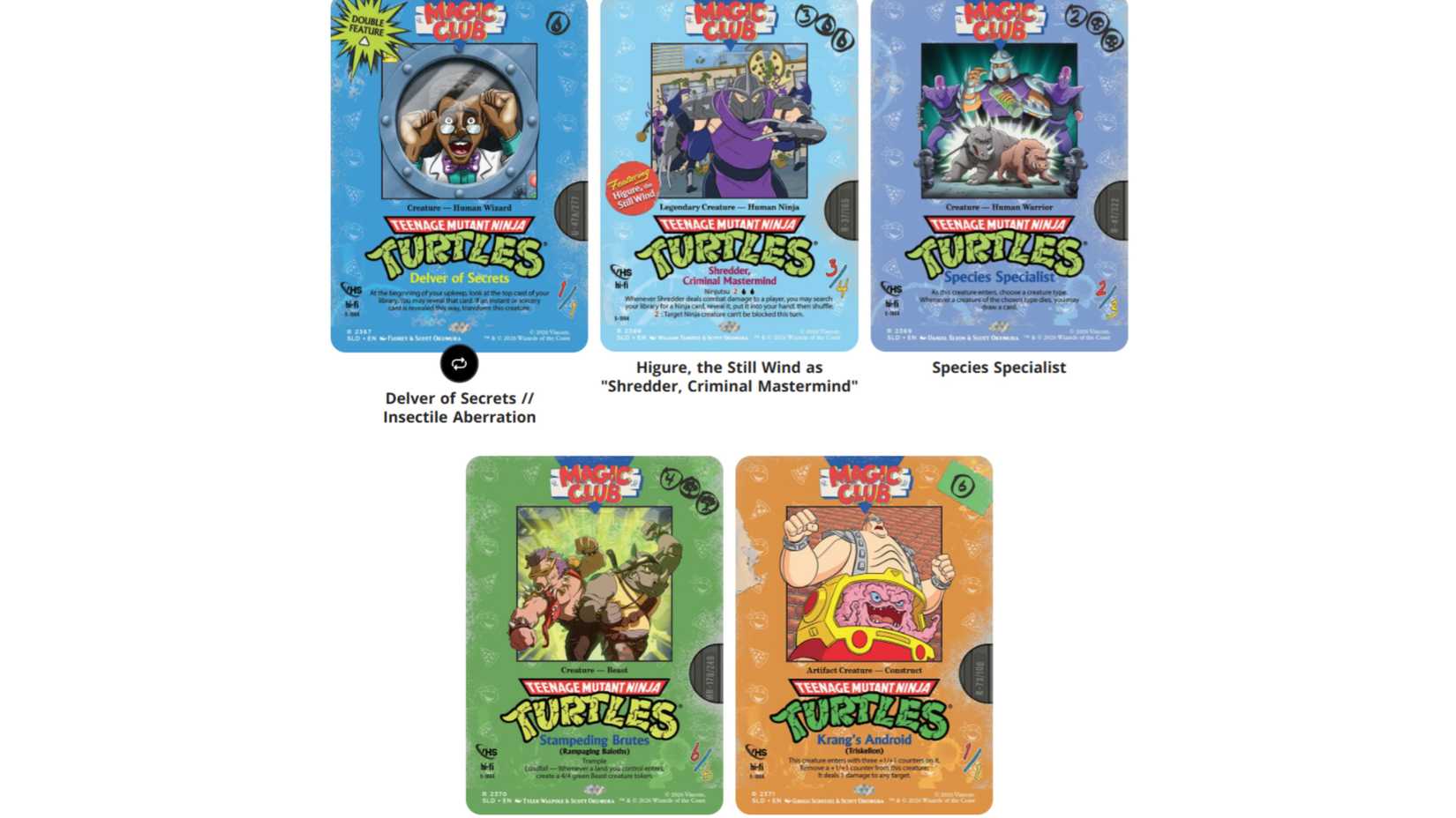 Magic: The Gathering TMNT Secret Lair Cards, Prices, Relase Time 