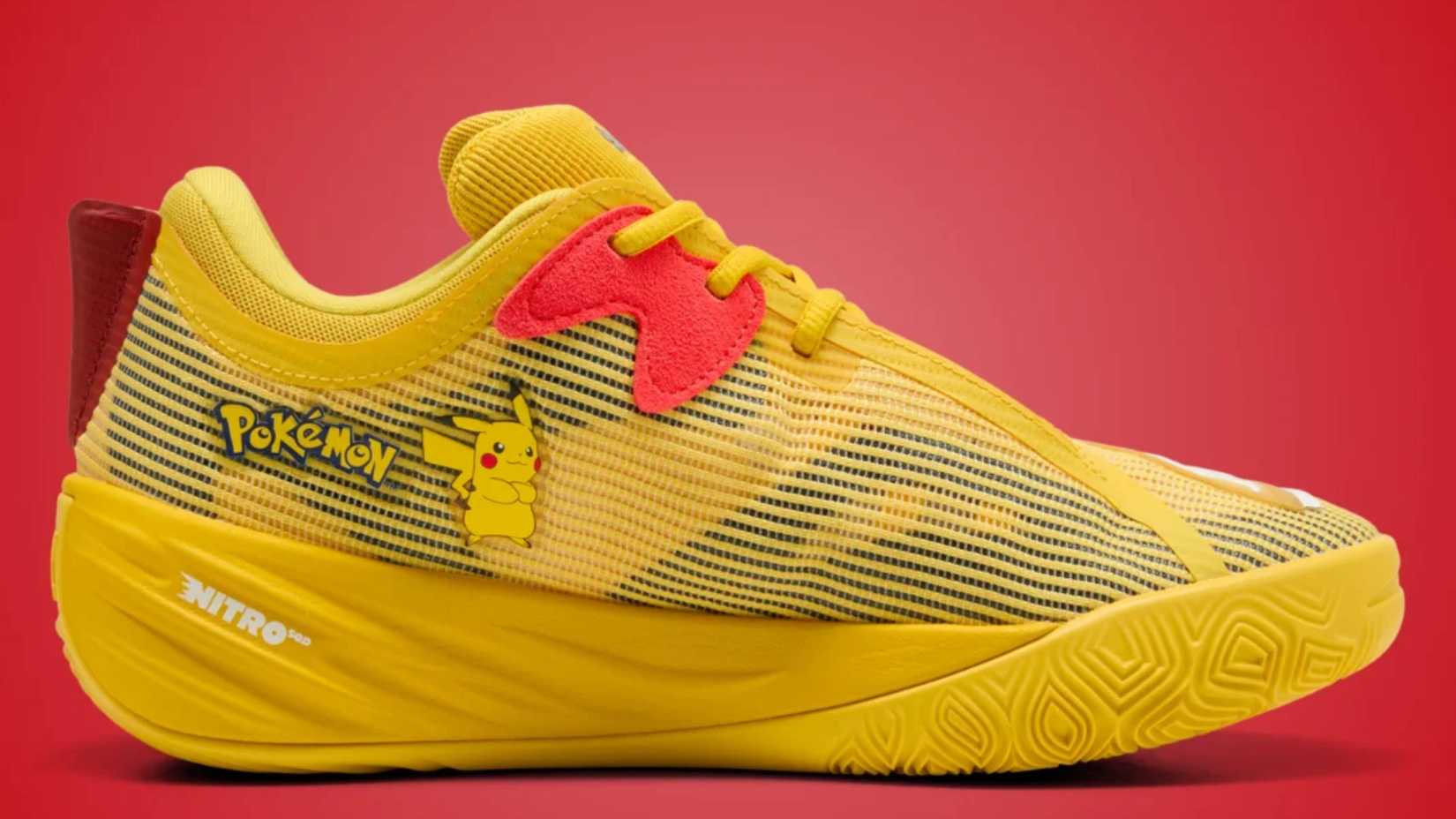 Pokemon x Puma 30th Anniversary Pikachu All-Pro Nitro 2 Sneakers 