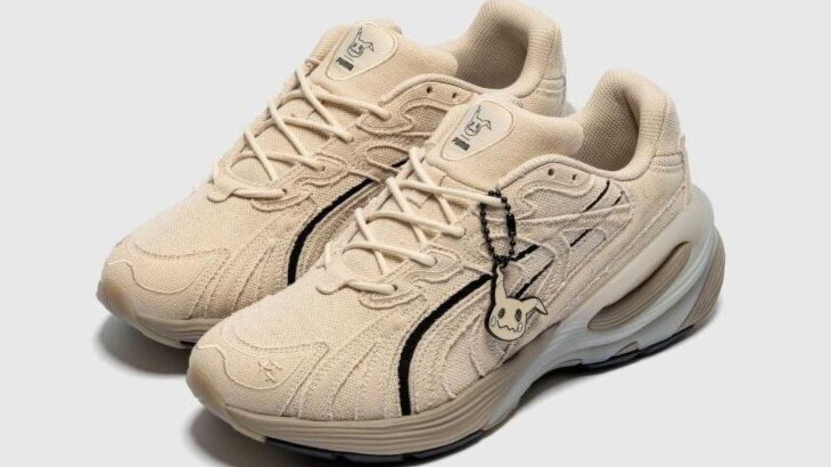 puma x pokemon mimikyu sneakers.