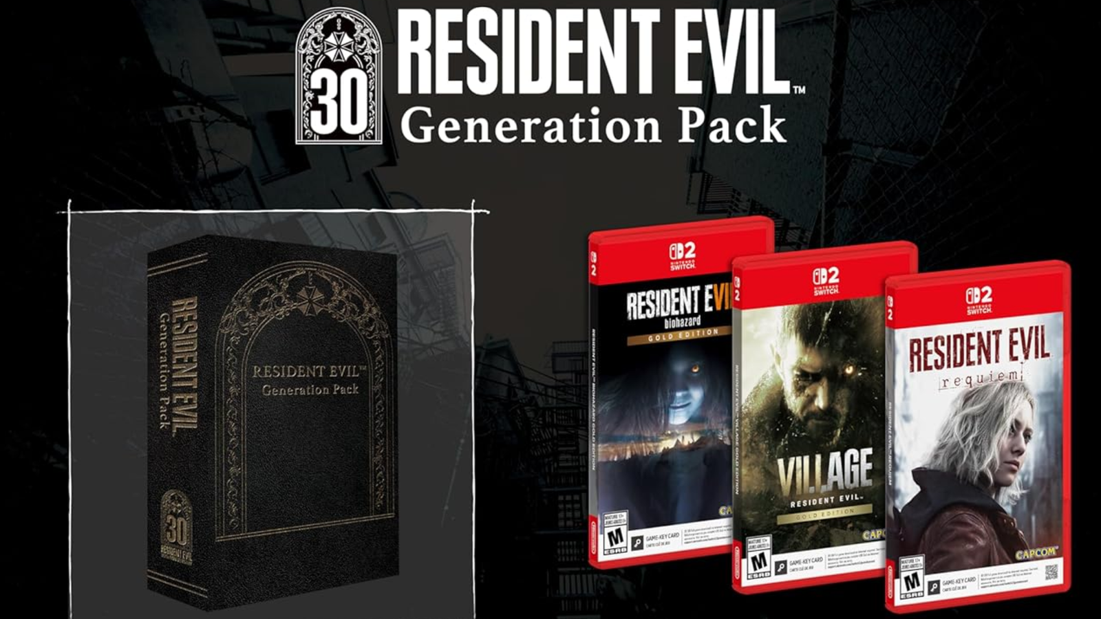 Das Resident Evil Generation Pack für Nintendo Switch wird am 31 ...