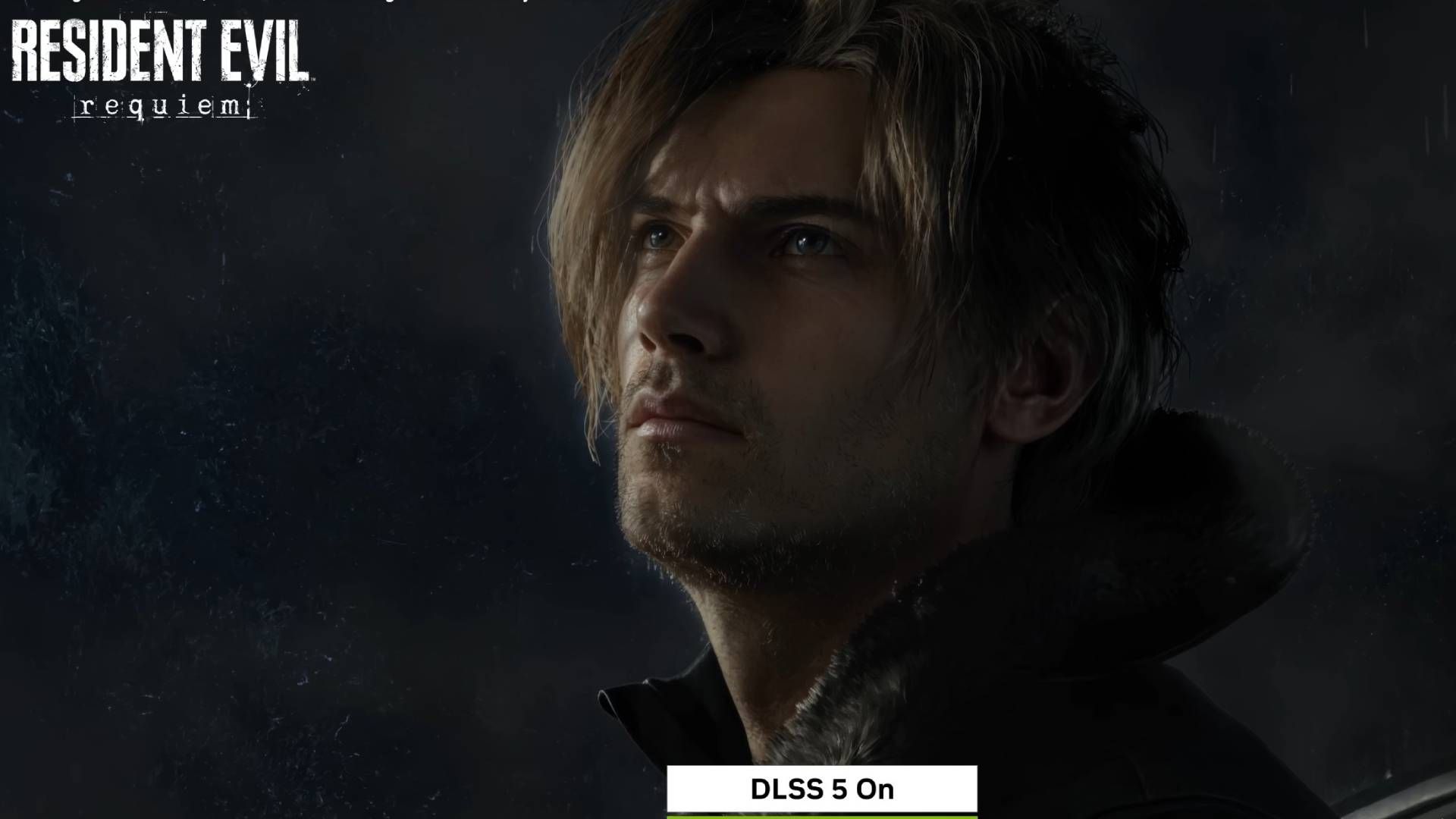 Photorealistic image of Leon from Resident Evil Requiem via Nvidia DLSS 5.