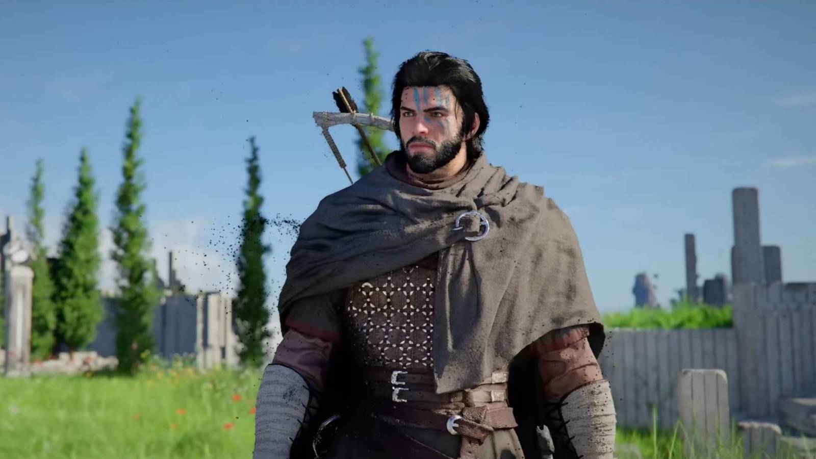 Cliffs of the Krimso Desert looking at the magic dust.