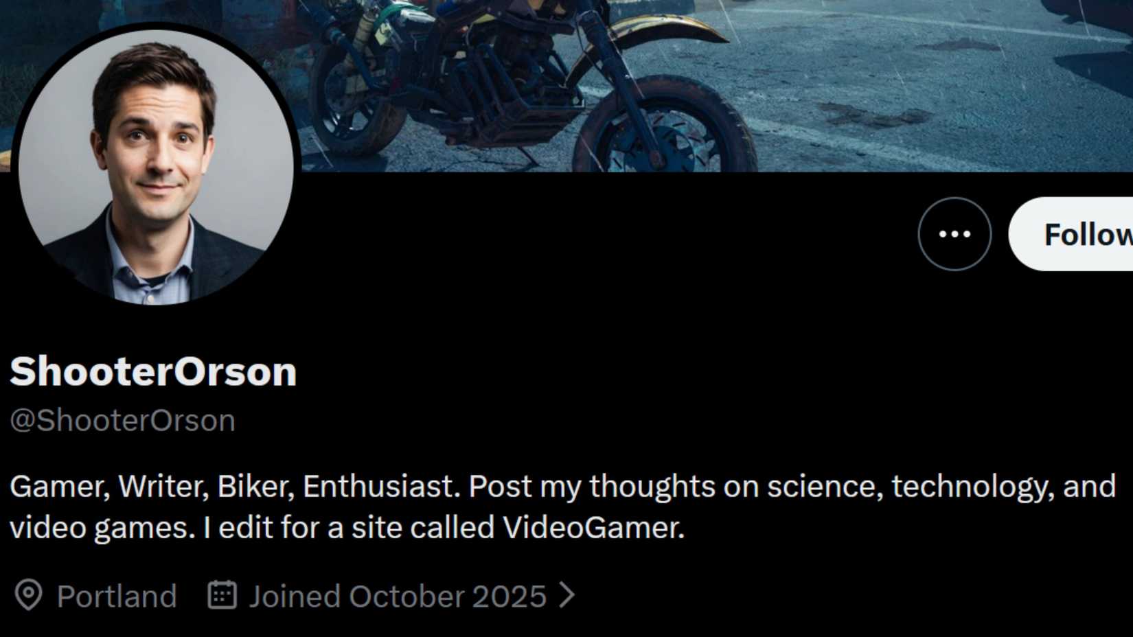 Shooter Orson Fake Profile