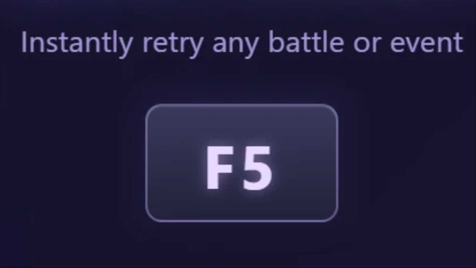 Introducing a quick restart mode for Slay the Spire 2. You can press F5 to quickly run the current run and start a new run.