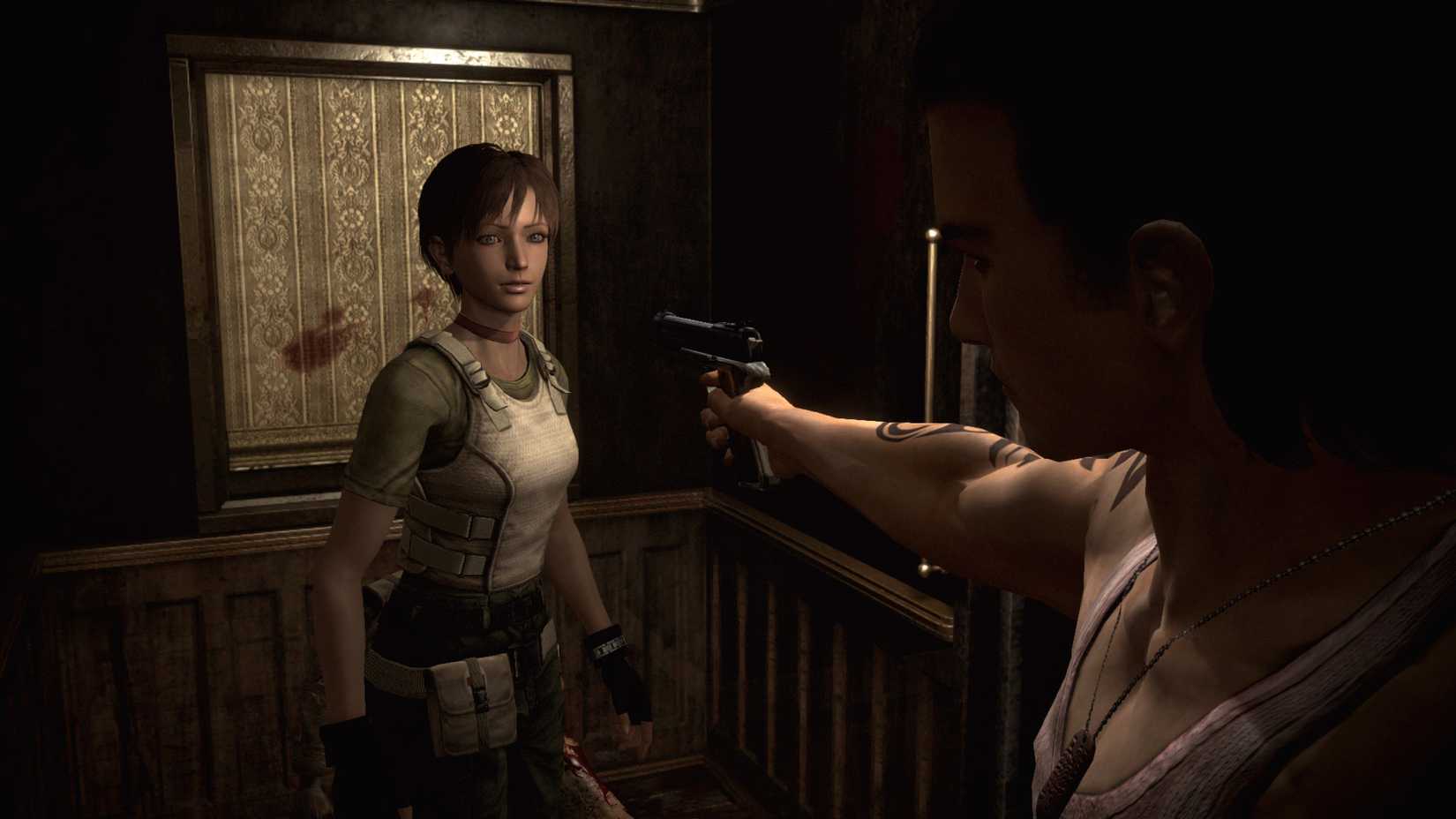 Rebecca Chambers from Resident Evil 0. 