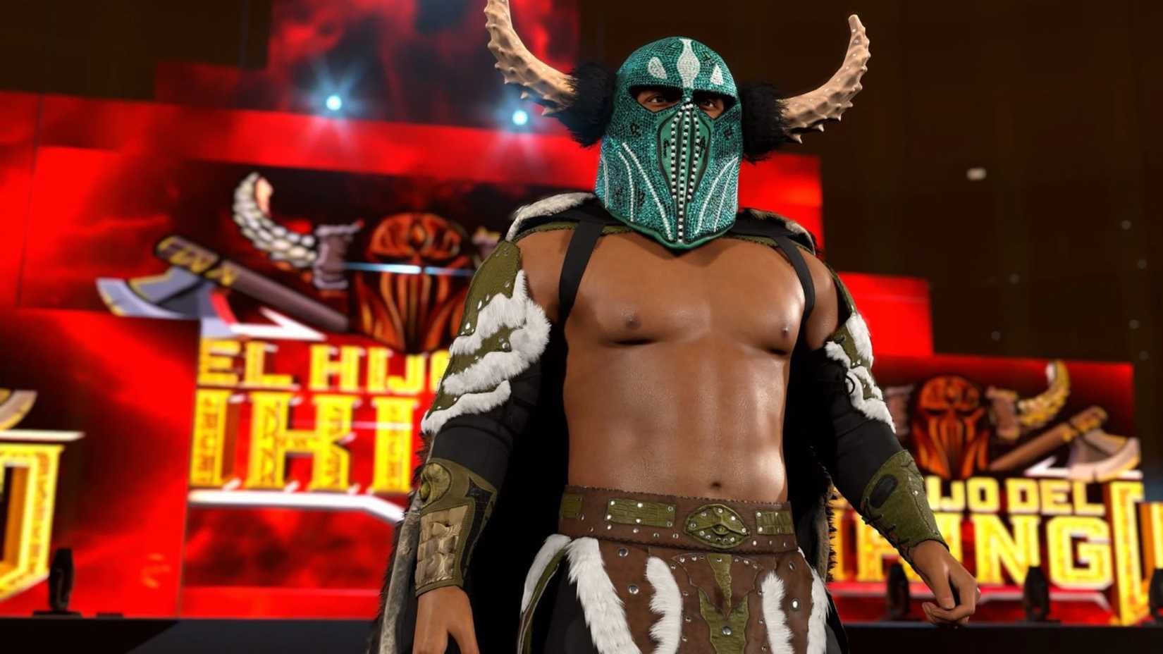 el hijo del vikingo in wwe 2k26.