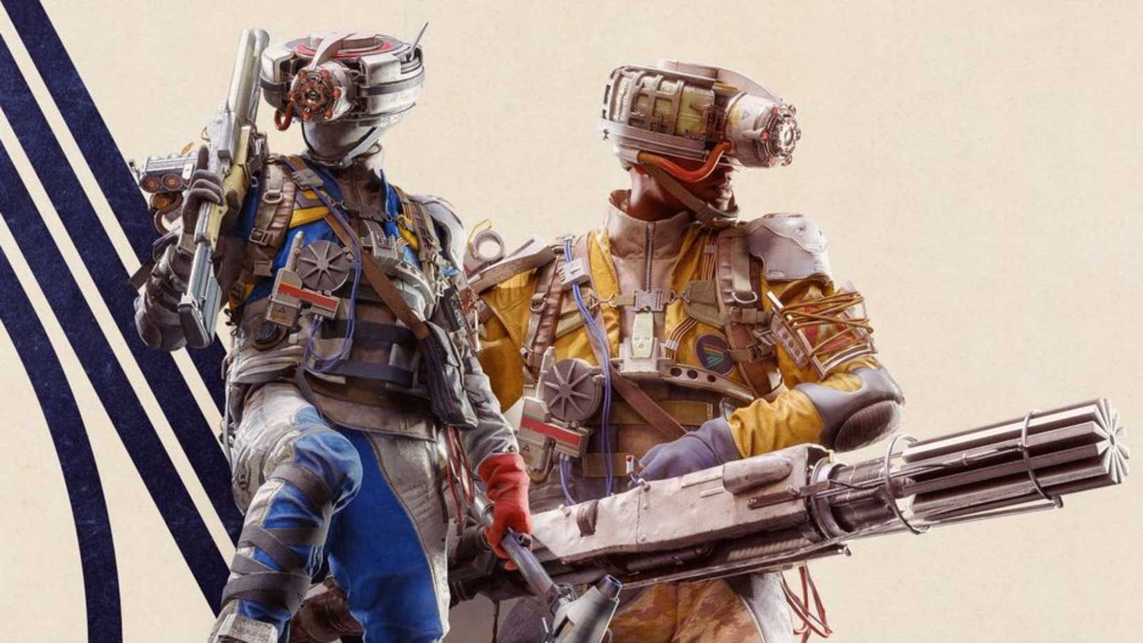 Two raiders carry Arc parts in Arc Raiders.