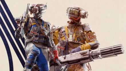 Two raiders wearing Arc parts in Arc Raiders.