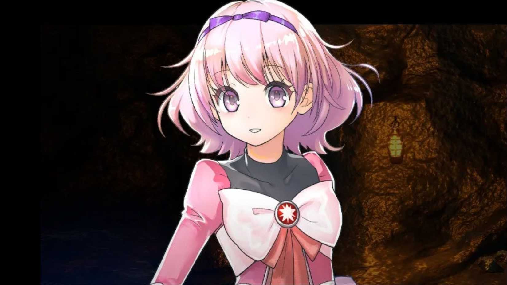 A portrait of Momo in the Yuden Chronicle: A Hundred Heroes.