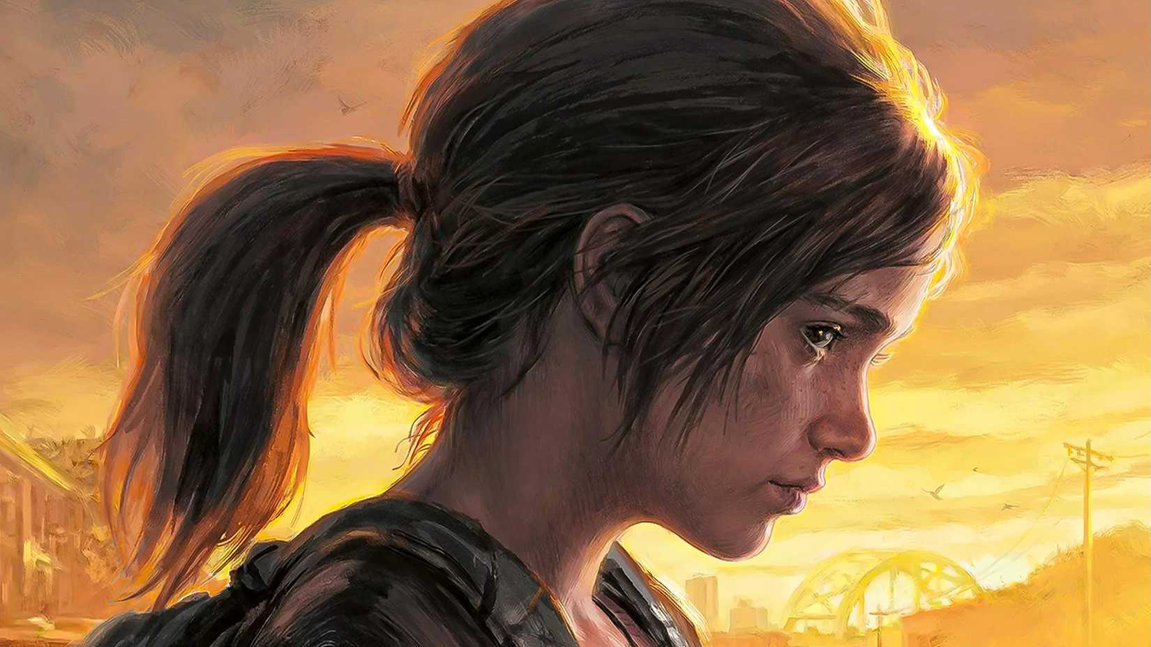 Ellie from The Last of Us Part 1 cover art.