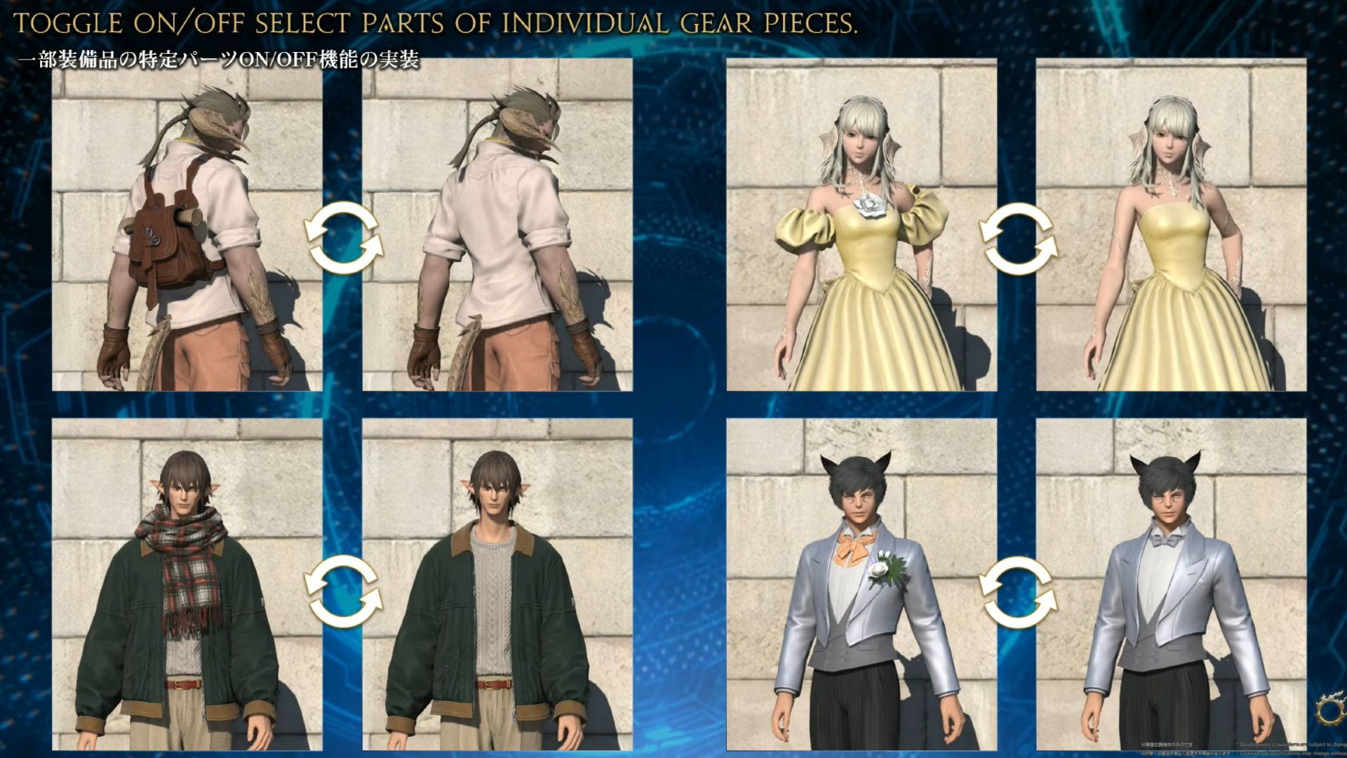 Sistema de Equipamento (Gear) em Final Fantasy 14