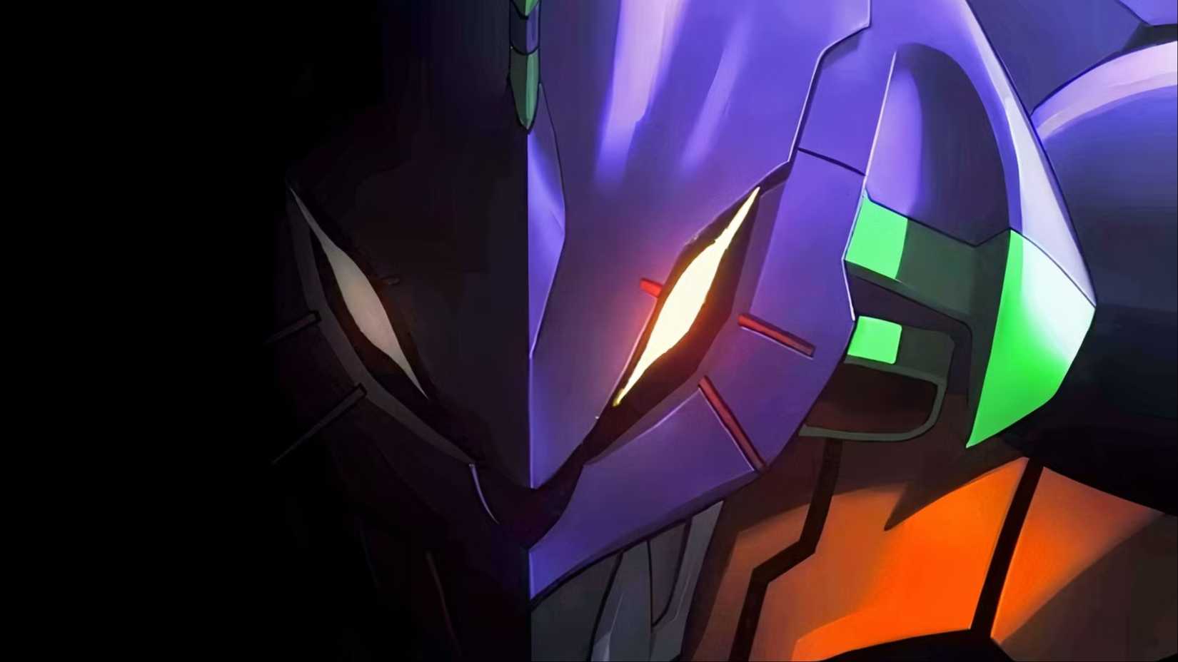 Take a closer look at Eva Unit 01, owned by Shinji Ikari from Neon Genesis Evangelion. This is a promotional image for the crossover with Final Fantasy 14: Evercold.