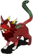 An icon showing the familiar appearance of the demonic Tula in Hades 2.