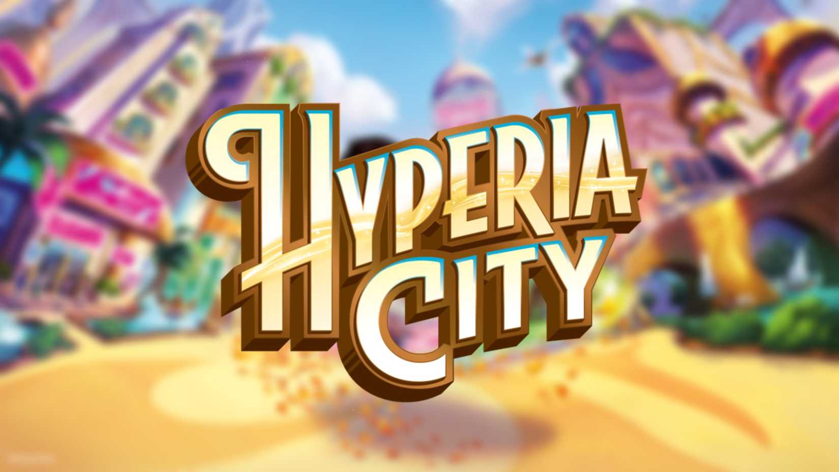 Hyperia City Lorcana Logo.