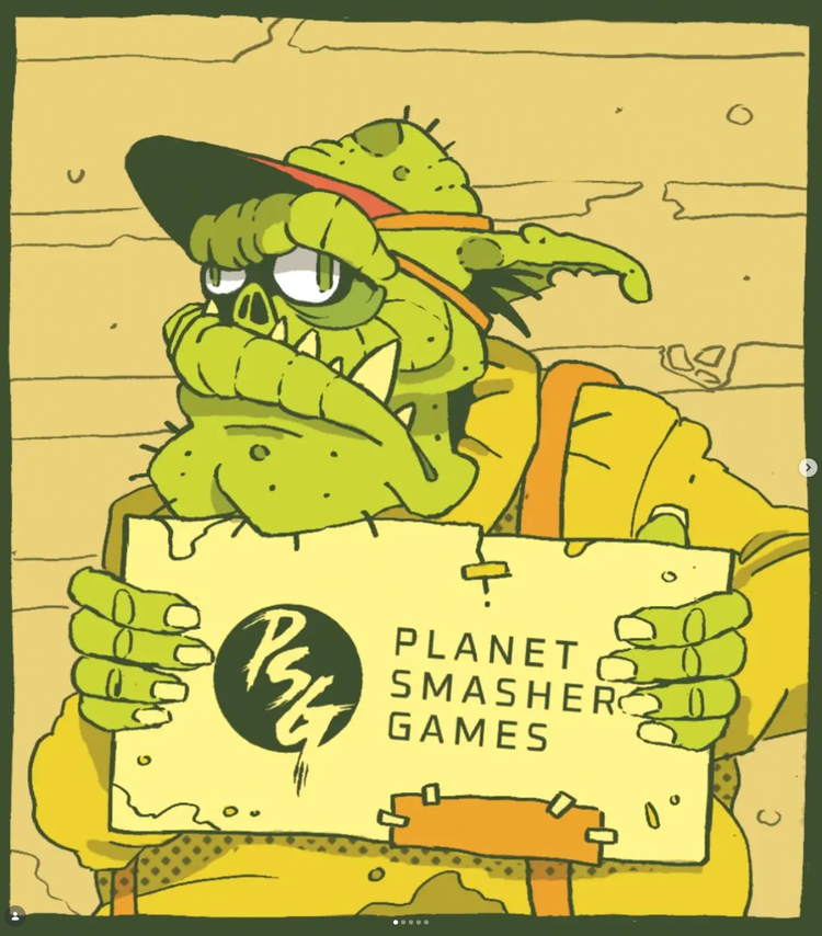 Planet Smasher game logo