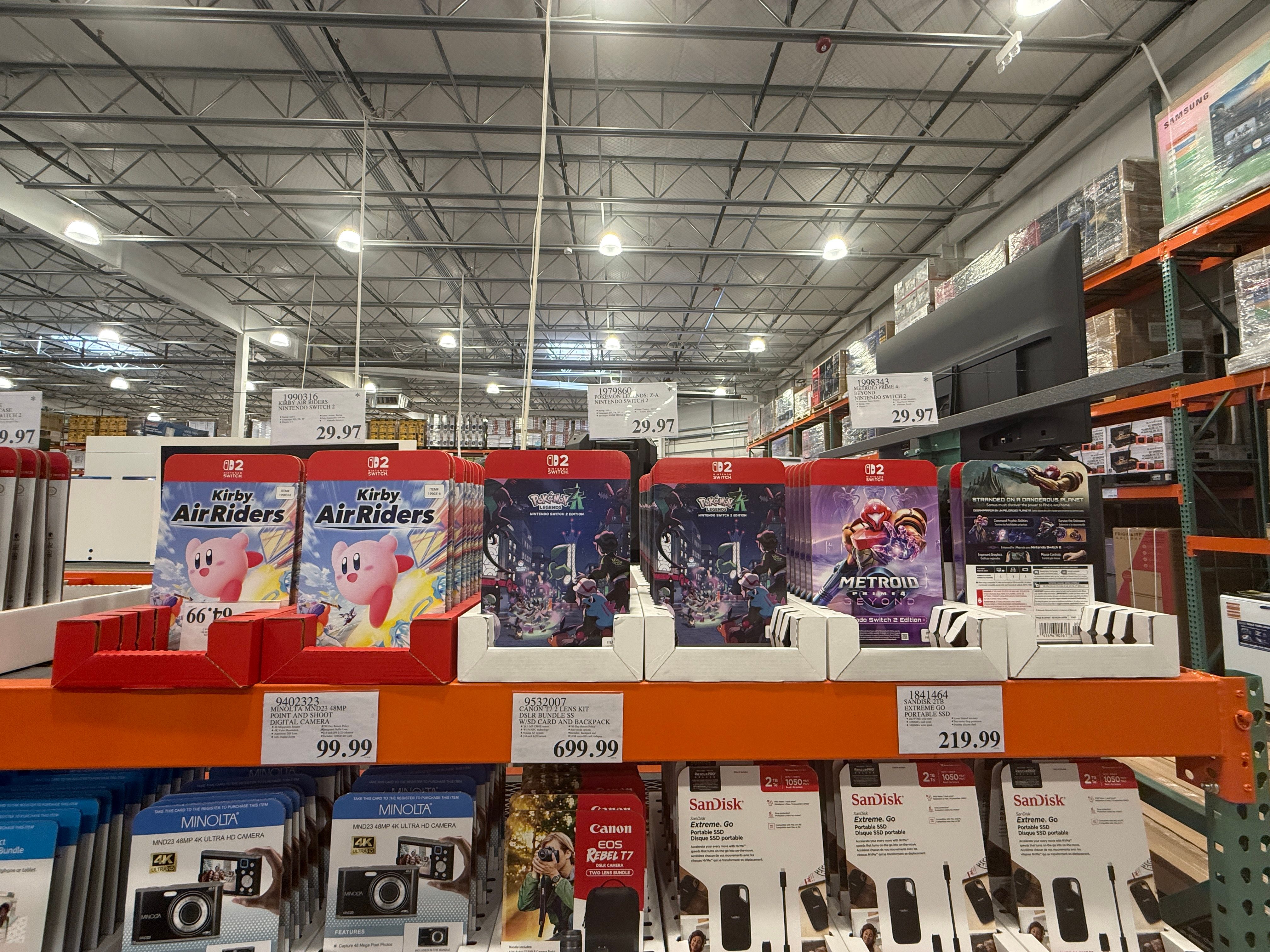 Nintendo Switch 2 Games Are On Clearance At Costco