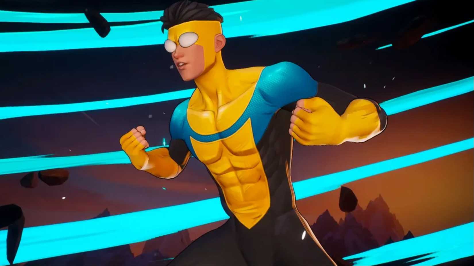 Invincible performing his Ultimate Finisher at Invincible VS.