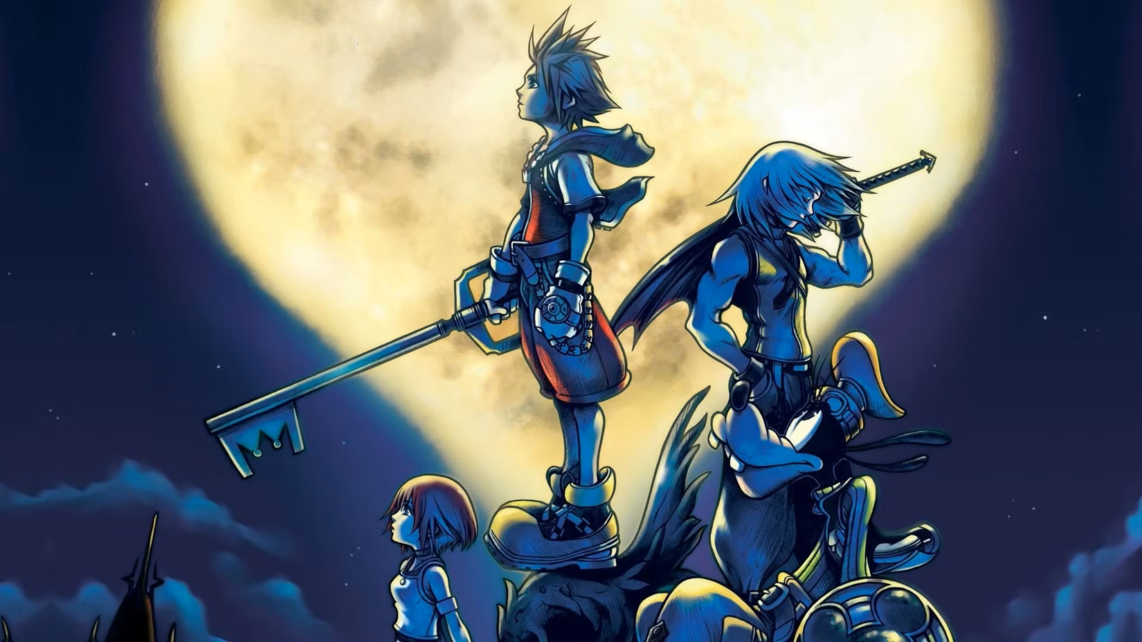 Kingdom Hearts 1 Key Art